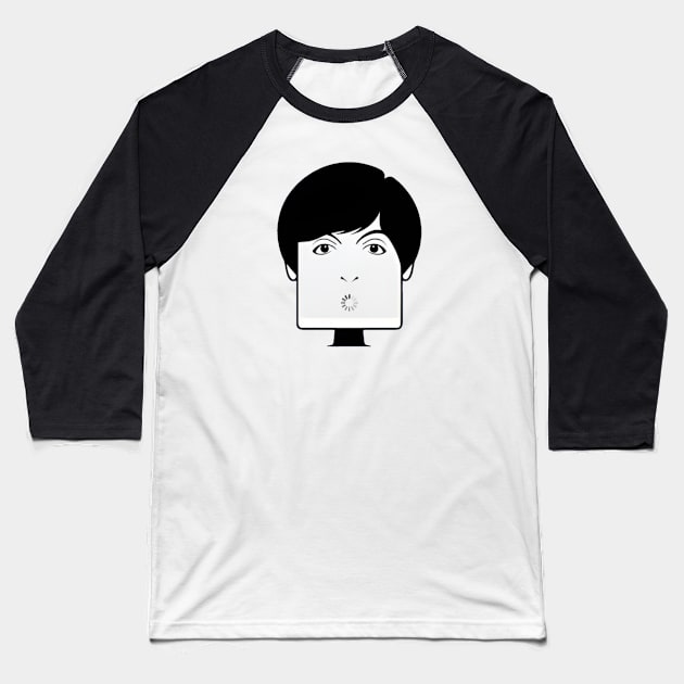 Mccartney//80s aesthetic art for fans Baseball T-Shirt by MisterPumpkin